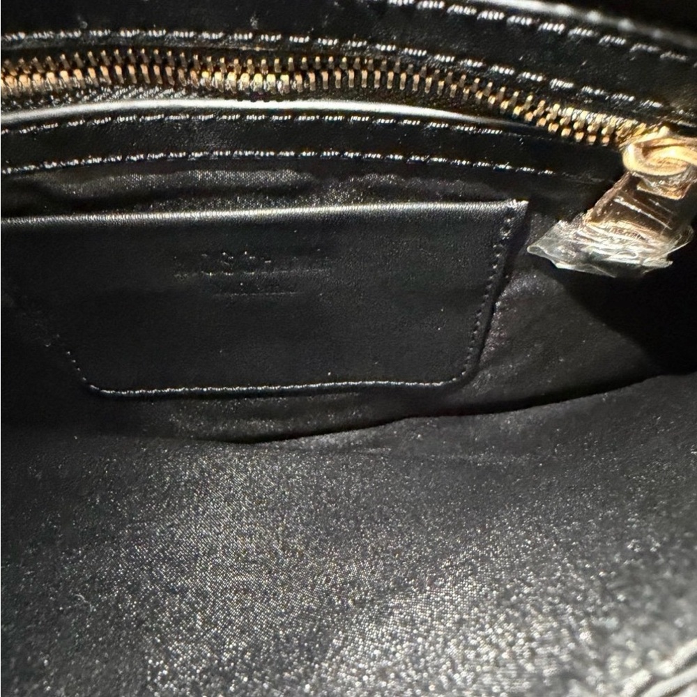 Moschino Couture Black and Gold Pouch - Picture 4 of 6